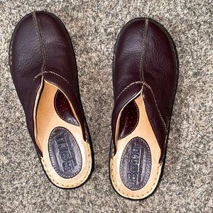 Børn leather clogs